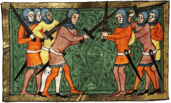 medieval fighters